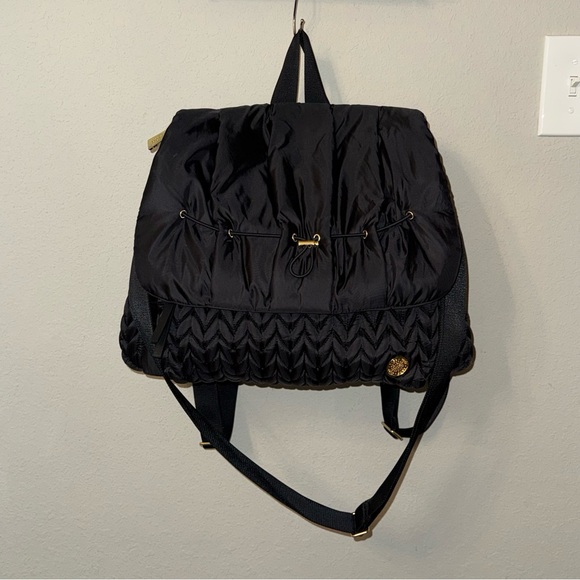 HAPP Levy Black Quilted Diaper Backpack - Black - Picture 5 of 16